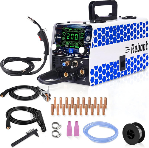 Saldatrice inverter 200a in - 200a, 5