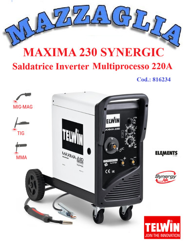 Telwin maxima 230 synergic - telwin,